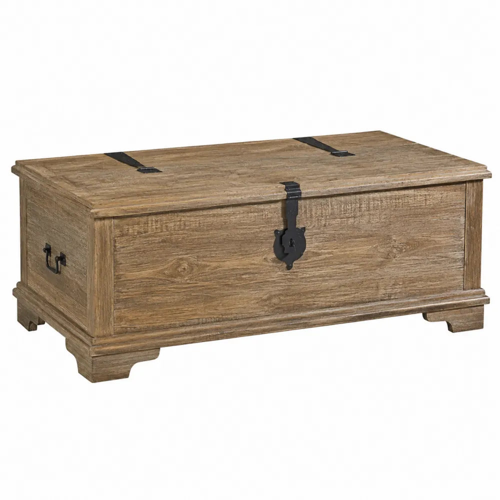Drewniana skrzynia z drewna dębowego 120x60x45 cm